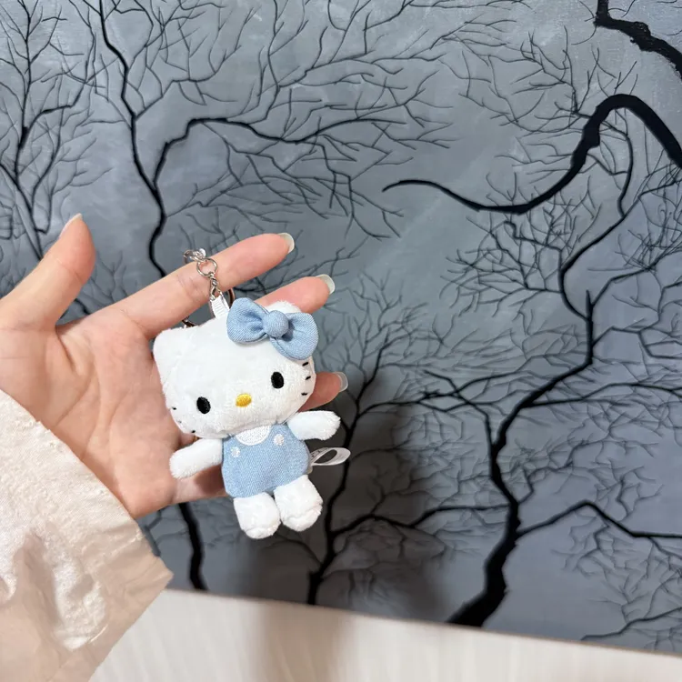 【大阪限定】Hello Kitty ME系列水蓝色 kitty 玩偶钥匙扣