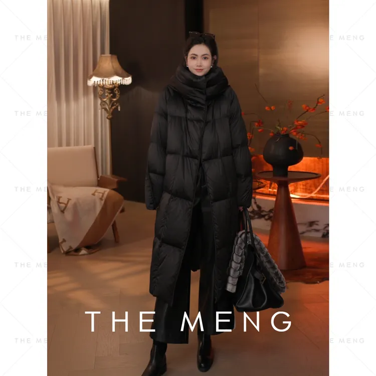 THE MENG【冰钻】黑标铂金90白鹅绒零压轻暖御寒羽绒服#M254N1528