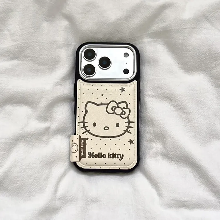 BANCA波点星Kitty标签适用苹果17promax手机壳iPhone16/15/14/13