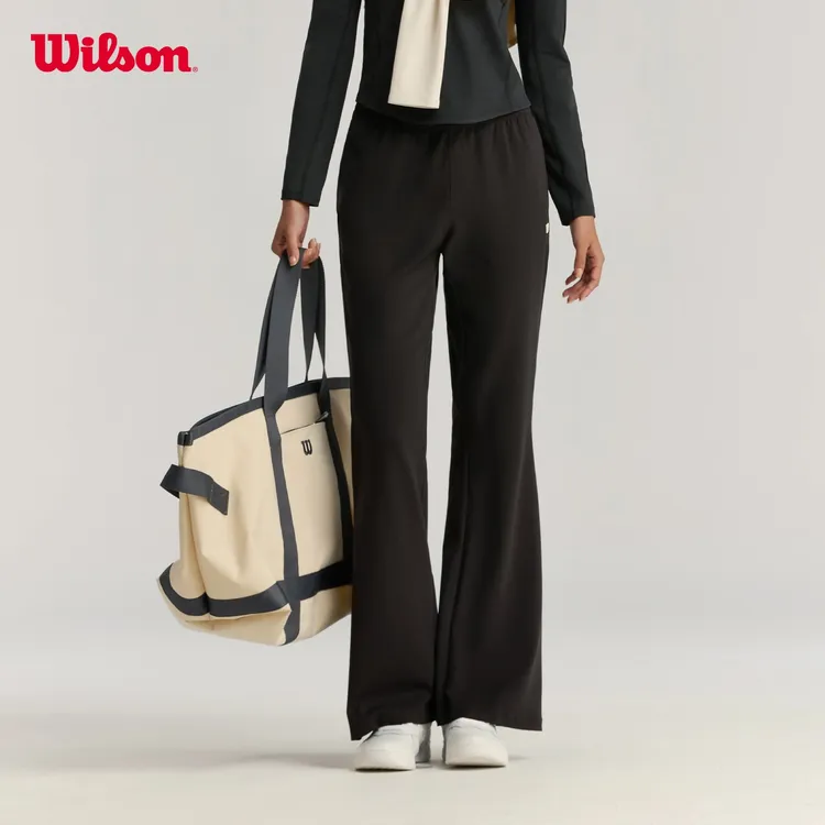 【新款】Wilson威尔胜官方女士SANDRIFT弹力微喇运动长裤WW20074