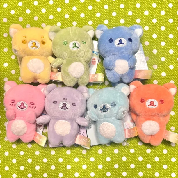 【直拍秒发】正品sanx轻松熊七色系列