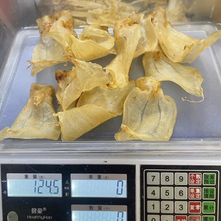 本港白花溪沃鱼胶清水甲肚鱼鳔鱼肚干货天然原晒炖汤炖奶滋补营养