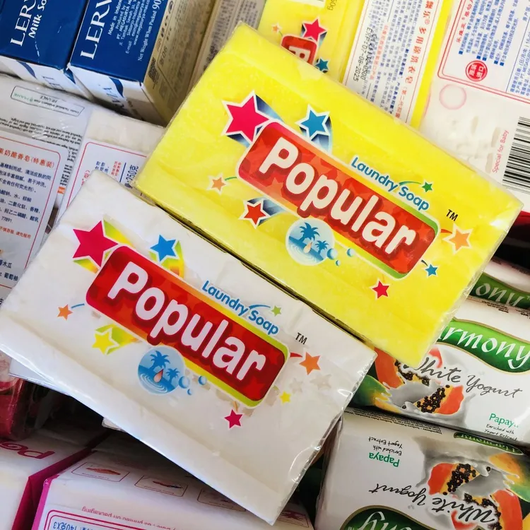 泡飘乐原装进口洗衣皂清新温和无荧光植物皂基去污多功能家用无磷