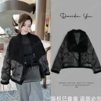 【大鹅】美丽奴皮毛一体鹅绒服冬季翻领羽绒服外套HH3102