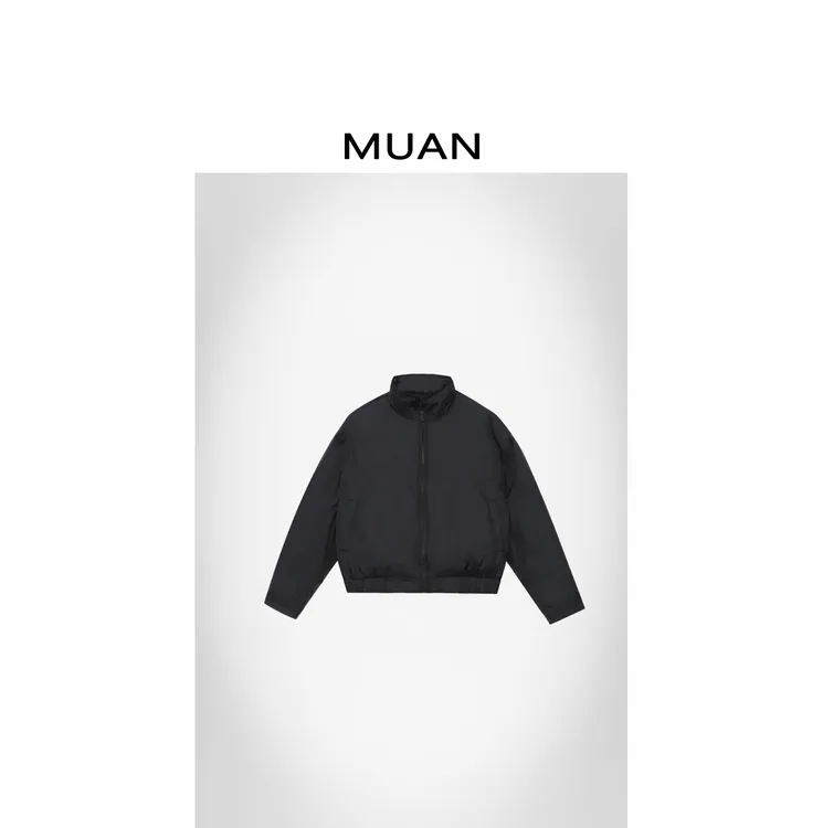 木岸MUAN：《小高能羽绒服》定制双层400D羽绒服90白鸭女D-MJ-F8398