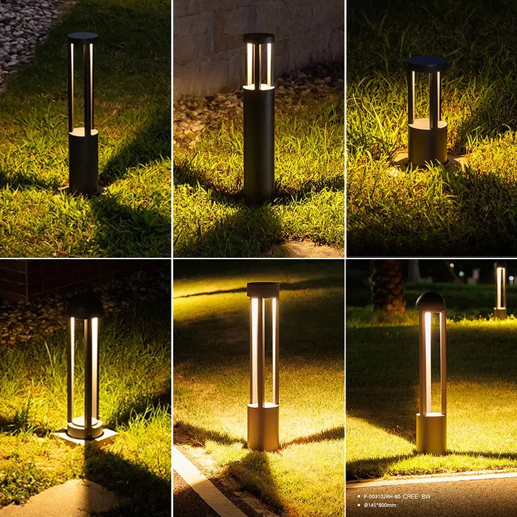 铸铝足功率LED草坪灯户外草地别墅庭院灯公园小区草地景观绿地灯