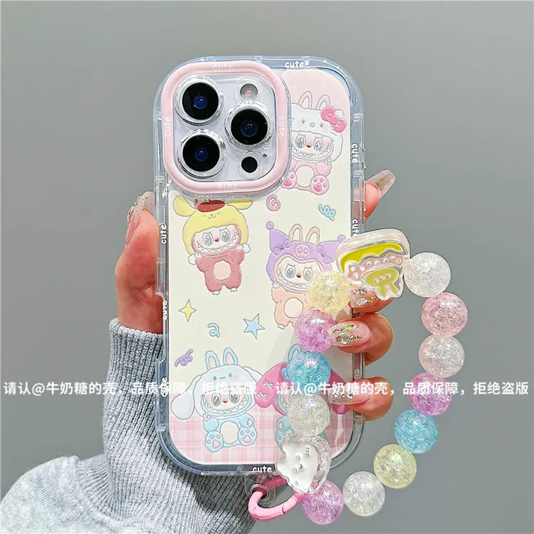 泡芙羽纱适用苹果16/iPhone/华为荣耀/OPPO/VIVO/小米/手机壳爆款