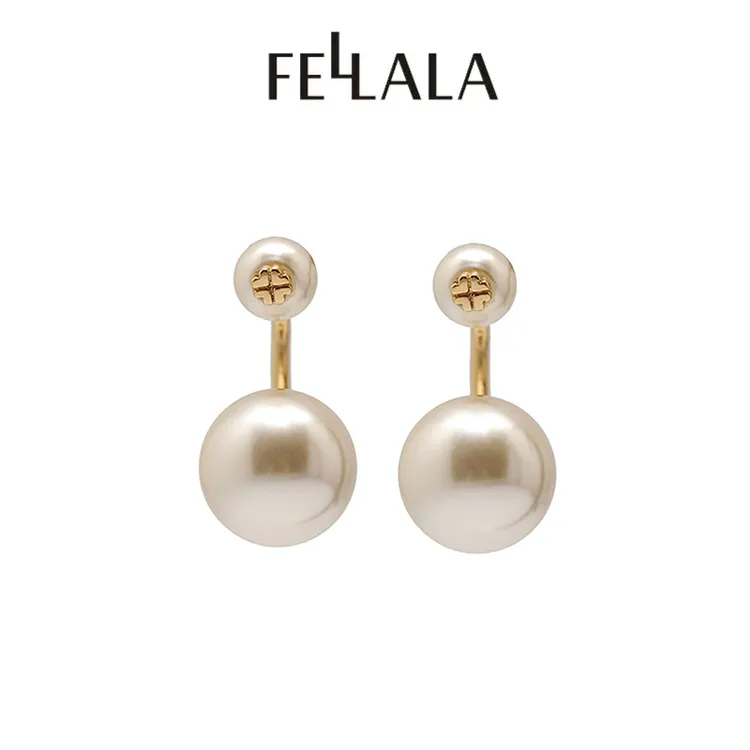 Fellala/翡拉拉「印象巴黎」原创设计轻奢复古耳饰商品图