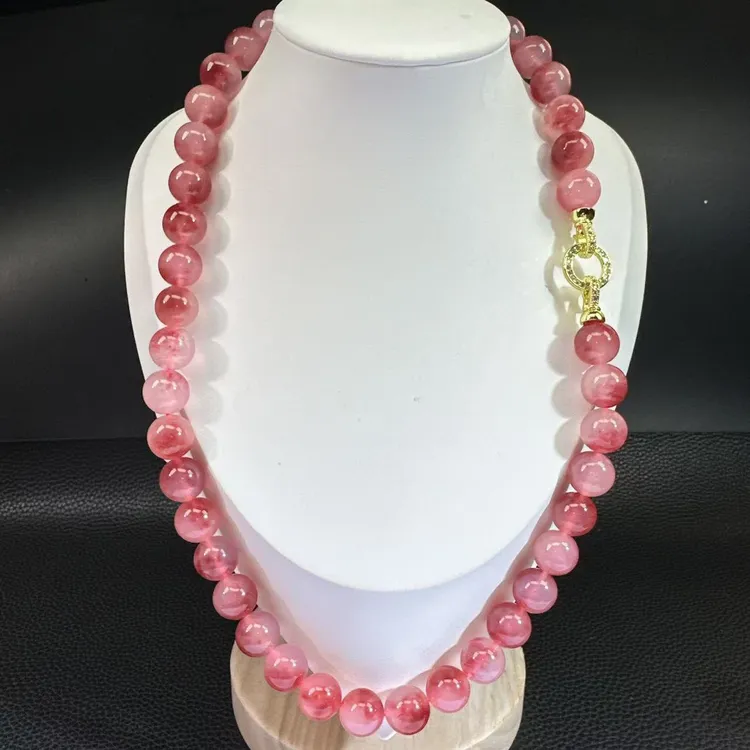 【樱花粉项链12M】时尚百搭男女同款项链
