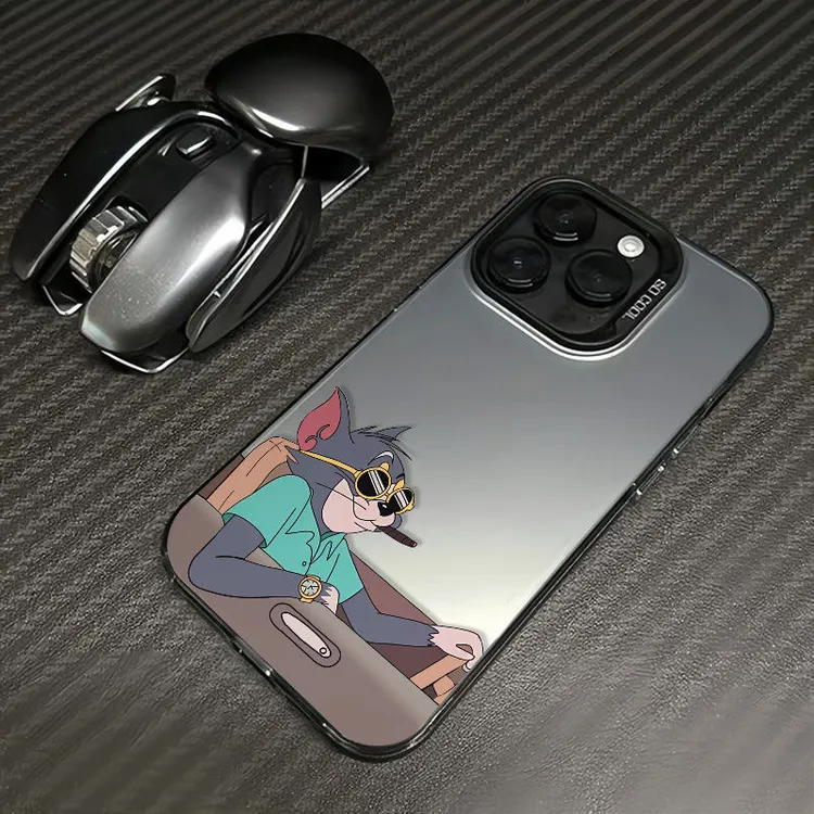 开车汤姆猫适用苹果17华为oppo小米vivo荣耀IMD彩银iPhone6手机壳