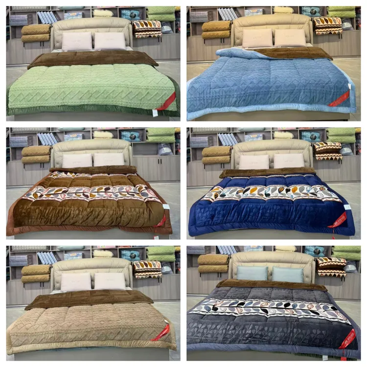 【西藏发邮政】2米宽厚德芙绒被子8.5斤以上大豆棉棉被双面款毛绒