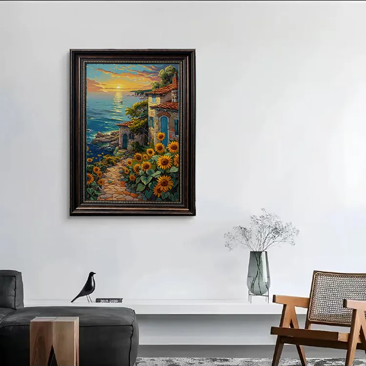 现代新古典欧美客厅餐厅装饰画挂画DS81