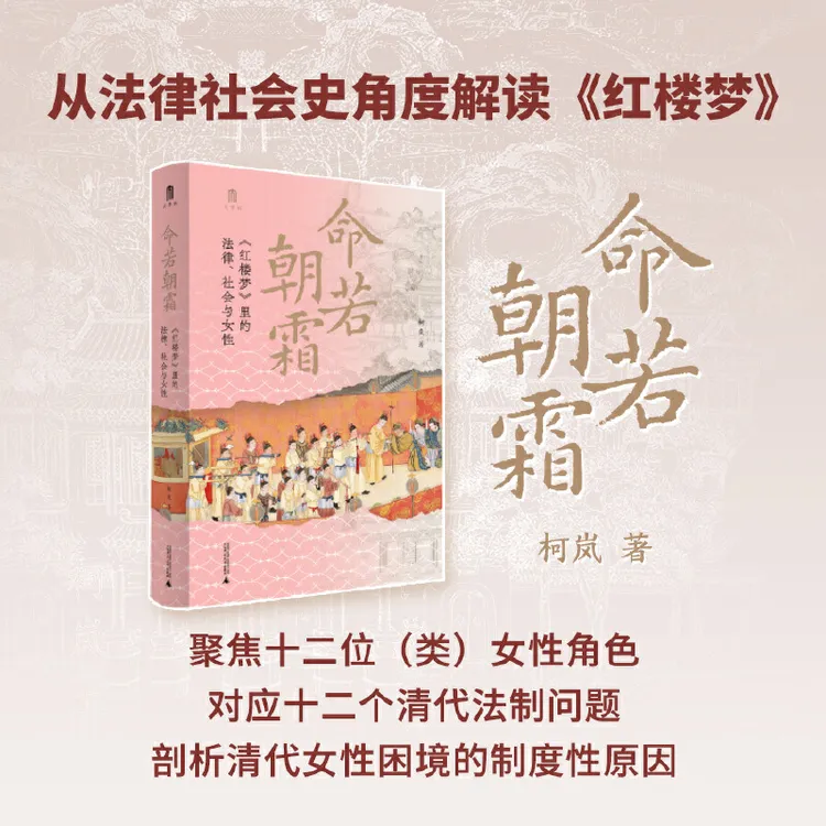 大学问-命若朝霜：《红楼梦》里的法律、社会与女性
