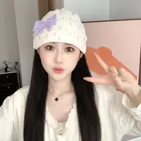 四季可用双层7A抗菌棉蝴蝶结月子帽月子发带亲子帽产后防风坐月子