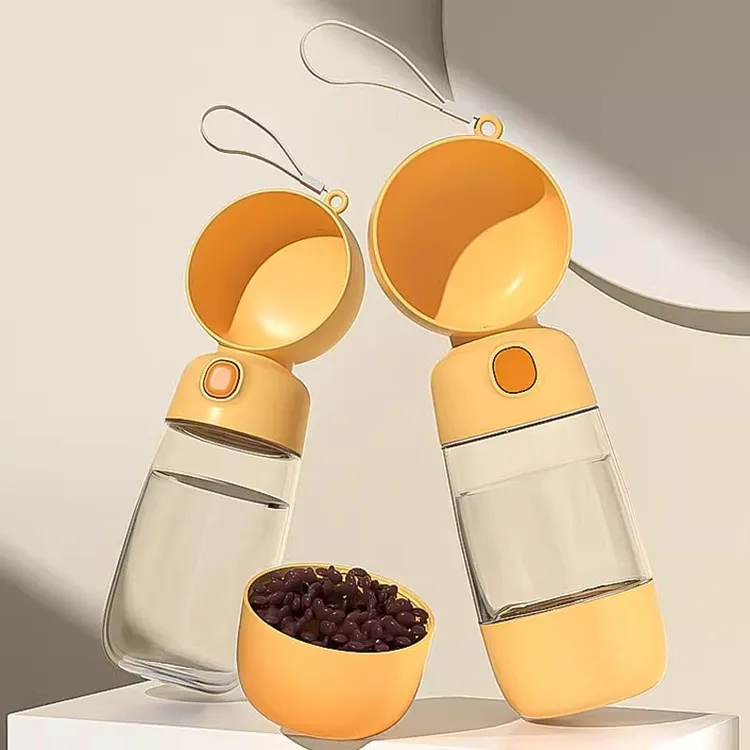 狗狗外出水杯狗水壶便携式随行杯饮水器遛狗喝水器水粮杯宠物用品商品图