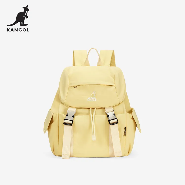KANGOL开学季休闲双肩包轻便通勤韩系大学生女小背包百搭书包