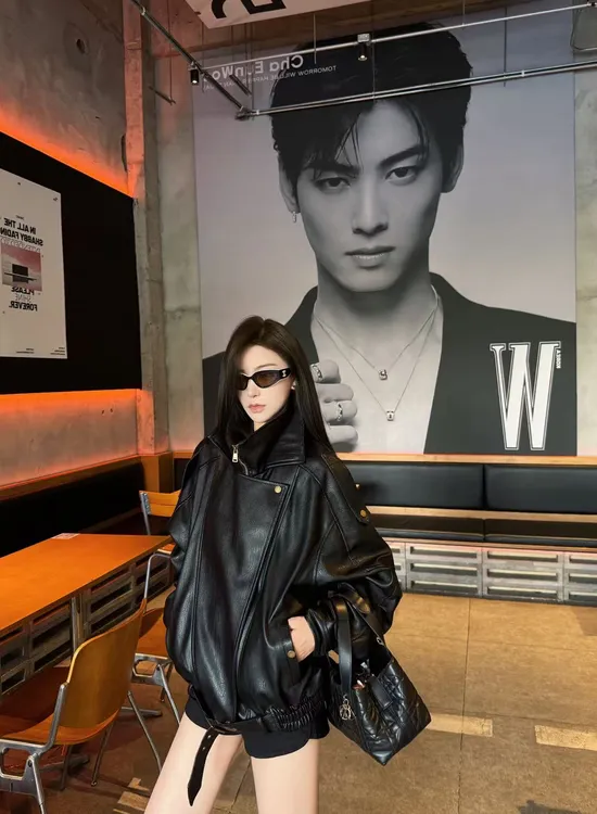 KZN·STUDIO 【伯明翰黑武士】 定制版高级感皮衣外套