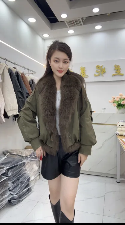 2025新款气质加厚加绒外套女