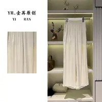 壹苒原创【霜面裤王】中式改良版设计师老料砂洗净版时尚裤YC7371