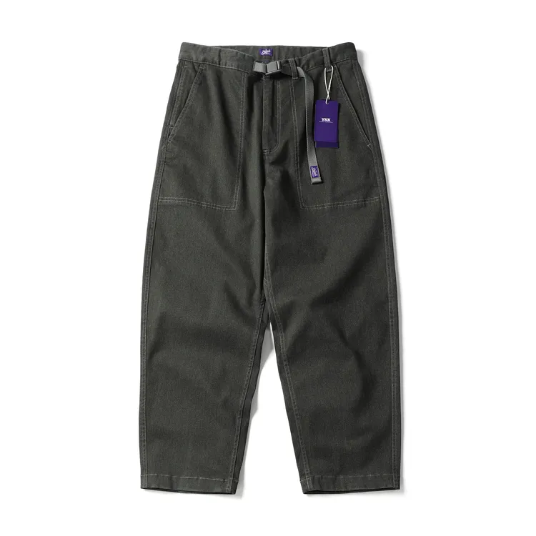 25AW冬季新品紫标5064加厚版宽松锥形工装裤子男休闲chino裤5377