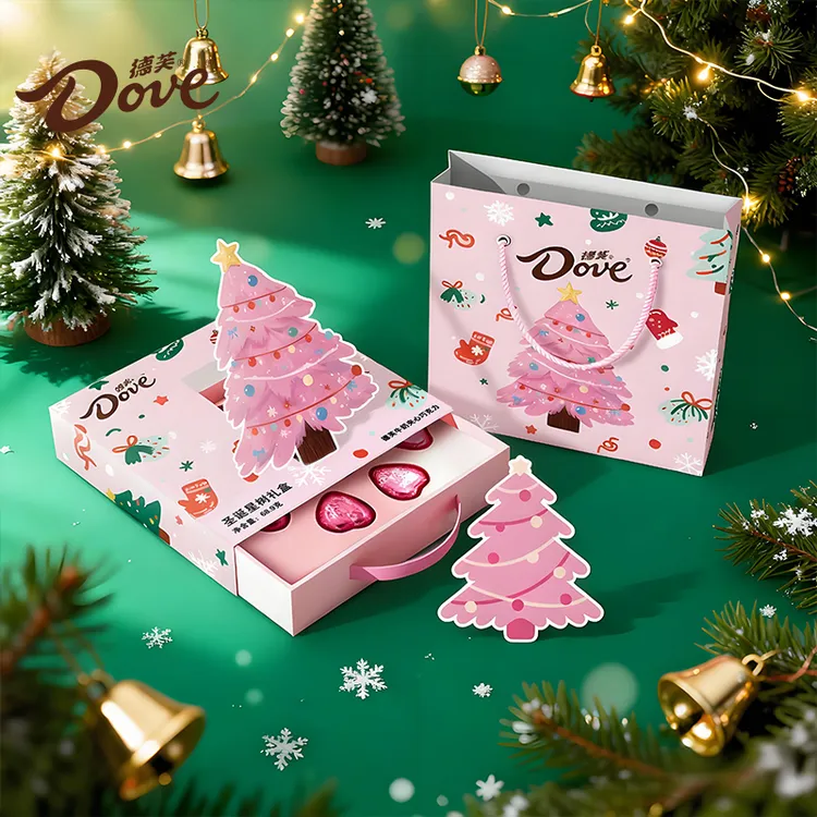 【德芙】德芙心形牛奶夹心巧克力13颗两情相悦礼盒 YHJ