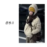 【轻羽之境】山系户外轻量男女款保暖外套/连帽葫芦格羽绒服C2698