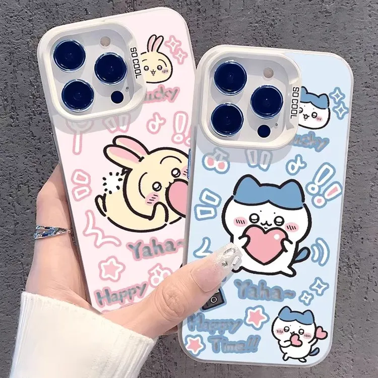 乌萨奇小八爱心情侣适用苹果16手机壳新款华为荣耀vivo小米15oppo