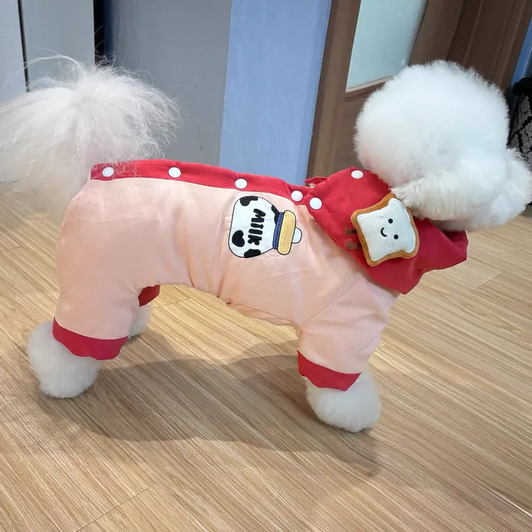 秋冬新款宠物加厚哦棉衣保暖泰迪比熊博美猫咪小型犬狗狗衣服冬天