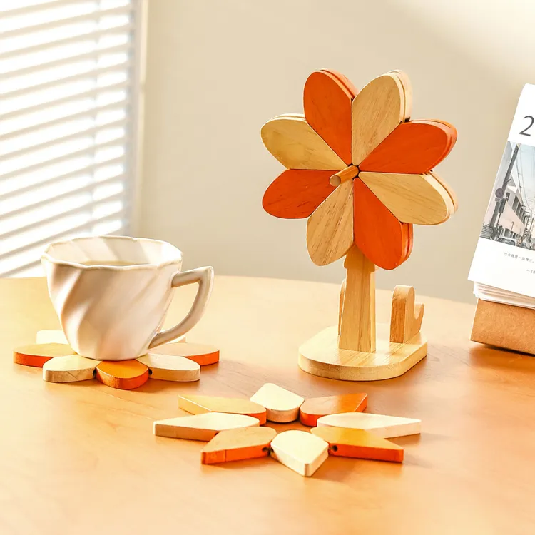 川岛屋风车隔热垫餐桌垫防烫耐高温餐垫砂锅垫碗盘垫乔迁新居礼物