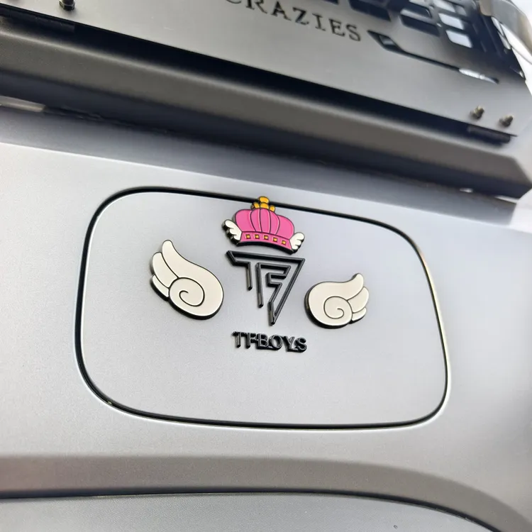 创意个性3D立体明星应援文字汽车车贴装饰TFBOYS王俊凯王源易烊千