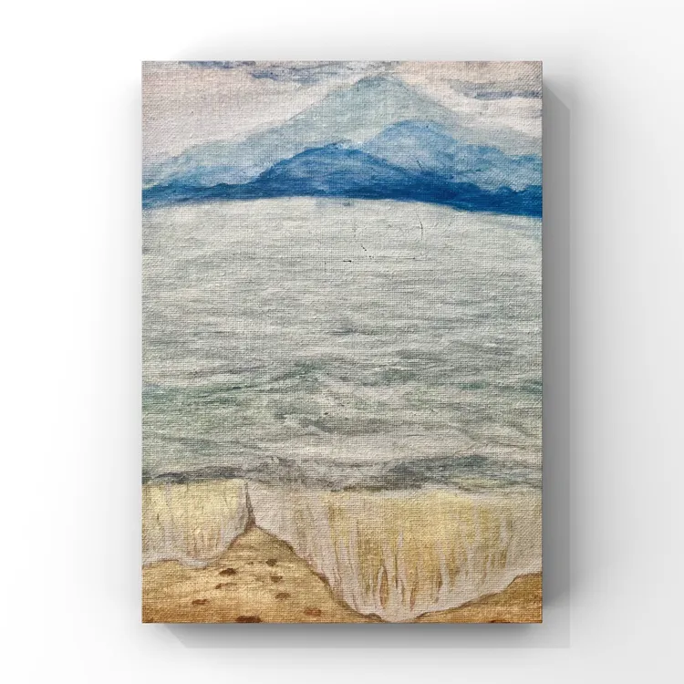 海 水彩画 装饰画
