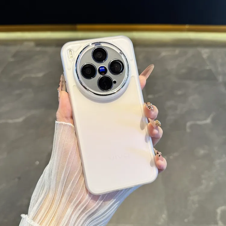 适用vivox300pro手机壳自带镜头膜x300简约x200pro全包防摔透明壳