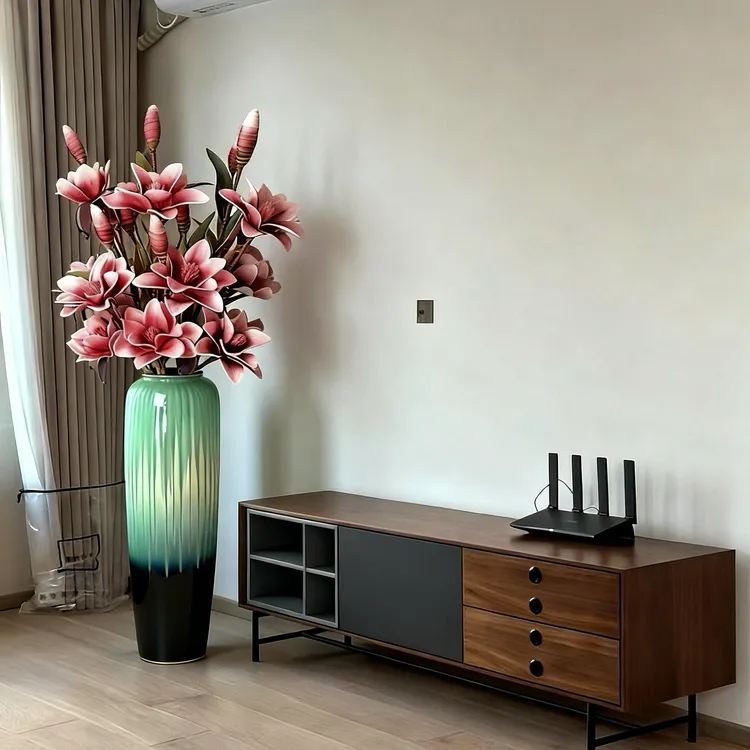 纯手工新款大丽花美式简约法式婚庆欧式田园风格仿真花家居装饰花