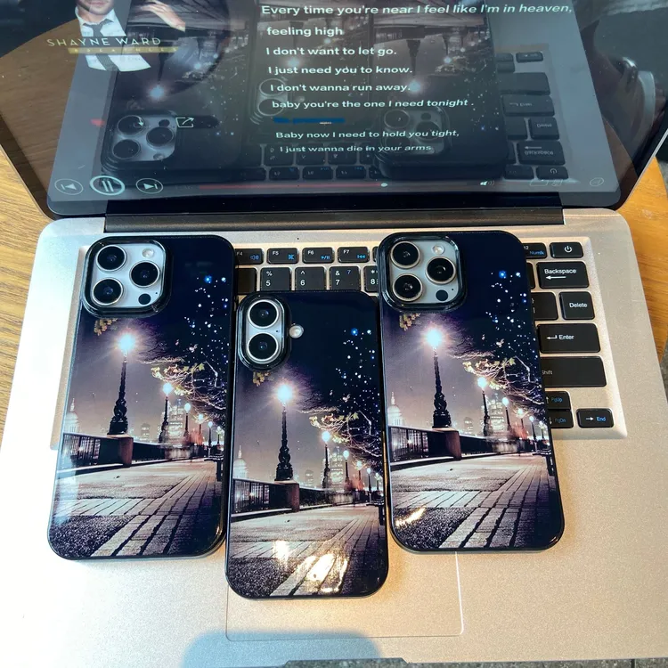 歌诗丹途夜晚的灯光适用于苹果华为OPPOVIVO小米荣耀等防摔手机壳