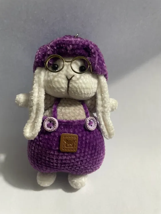 毛线手工糖糖兔成品