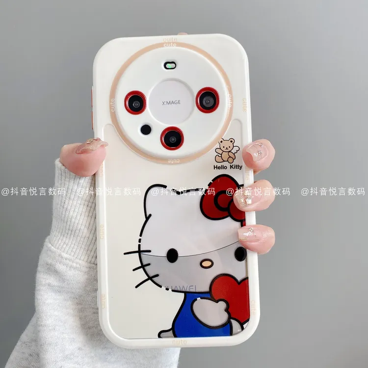奶油壳适用华为mate70pro/60/50/40/30苹果16pro小米凯蒂潮手机壳