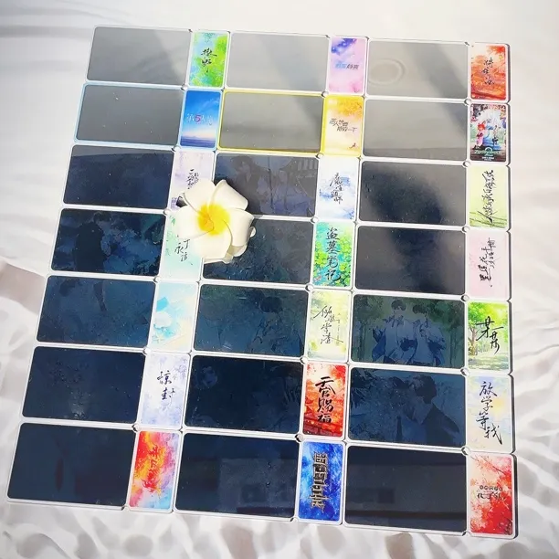 天官盗墓某某人鱼透镜便携式镜子动漫二次元高清亚克力镜中画透镜