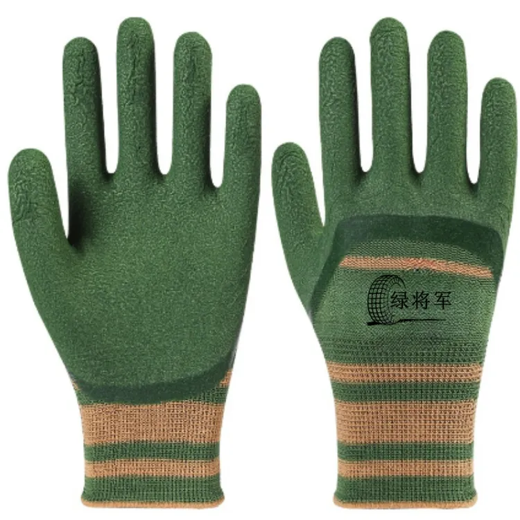 手套劳保耐磨轮胎橡胶劳动工地干活工作专用厚乳胶防滑透气不臭手