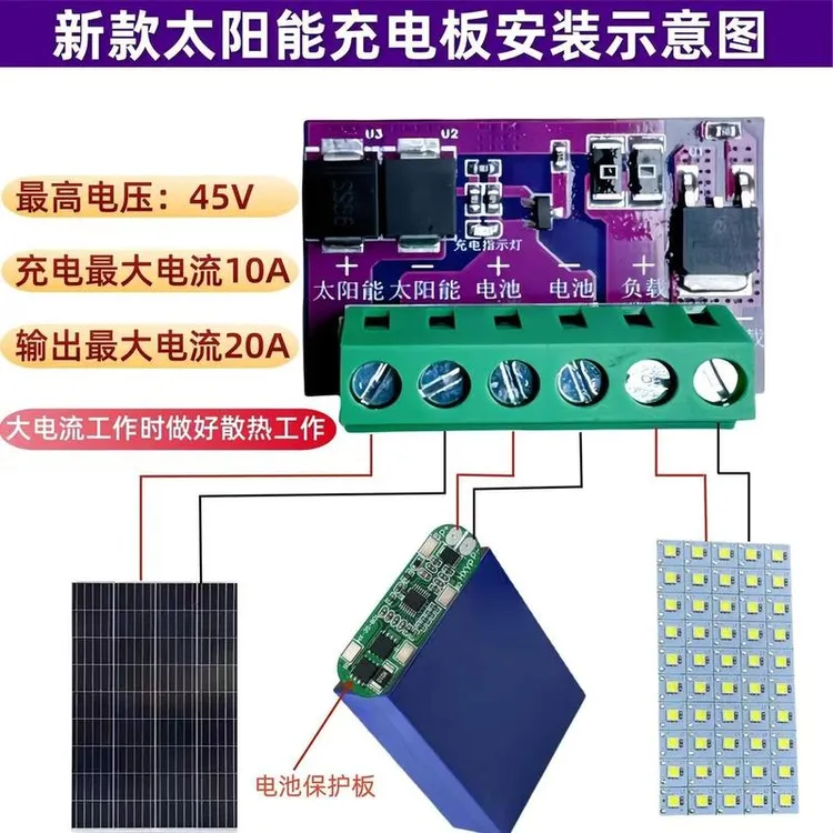 【惊爆价！】光伏光控太阳能控制板锂铅酸通用大功率智能调节电路板Y商品图