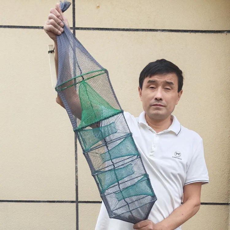 华哥尼龙12×19四门三角口黄鳝泥鳅龙虾笼龙拍一发10。