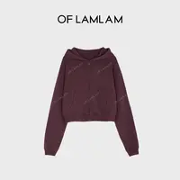 ”车厘子“Athleisure时尚运动INS风百搭连帽卫衣 OFLAMLAM  MW065G