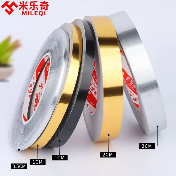 地面瓷砖美缝贴条自粘吊顶美边线相框封边线条电视背景墙装饰线条