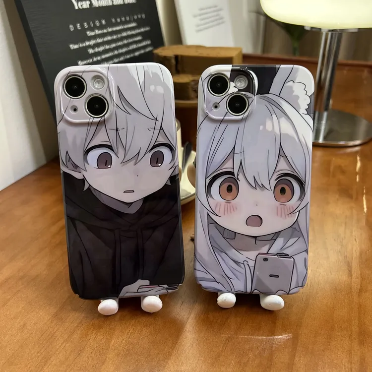 适用苹果17promax全包软菲林手机壳华为vivo小米oppo情侣动漫创意