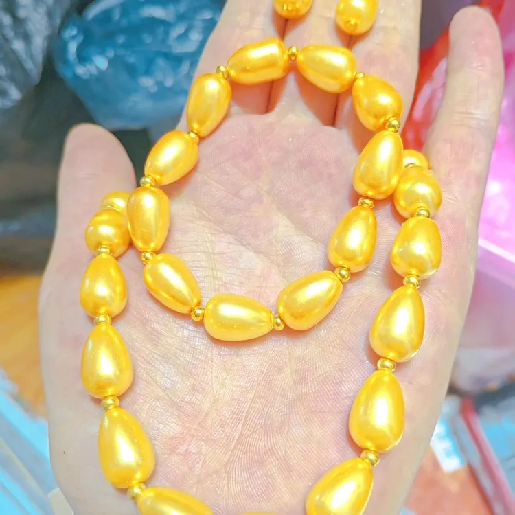 非金属仿珍珠项链 女款时尚项链