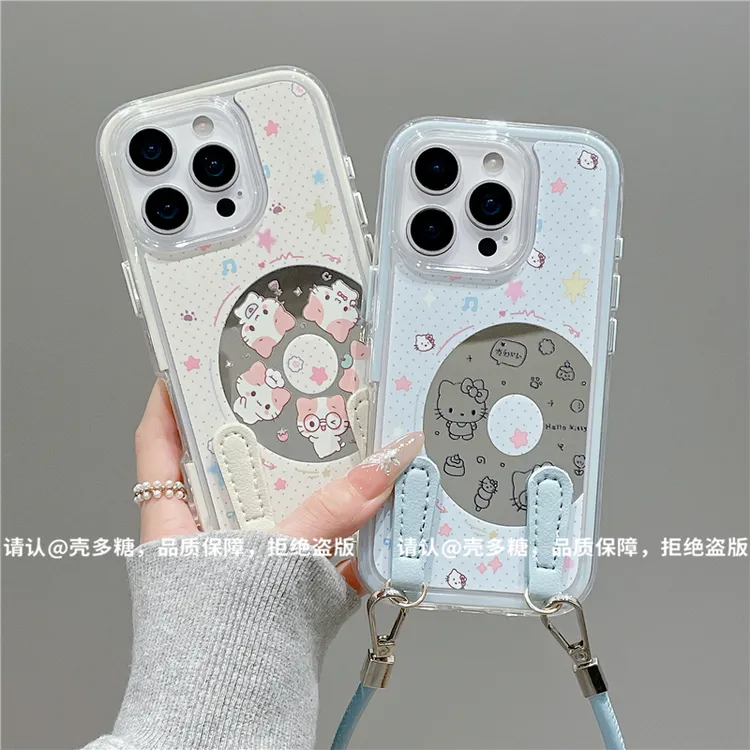 炫彩镜面适用苹果17/iPhone/华为荣耀/OPPO/小米手机壳pura70爆款