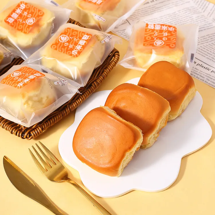 30包小米面包老式健康食品营养糕点早餐速食整箱批发代餐零食