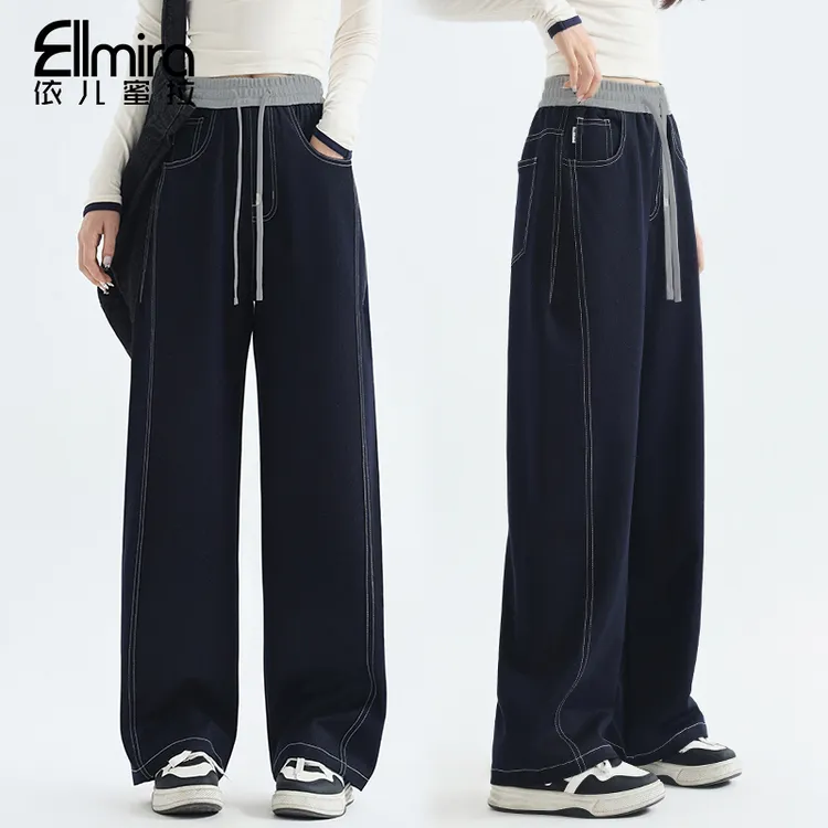 【映君】9477女童秋季儿童阔腿裤宽松休闲裤洋气中大童裤子