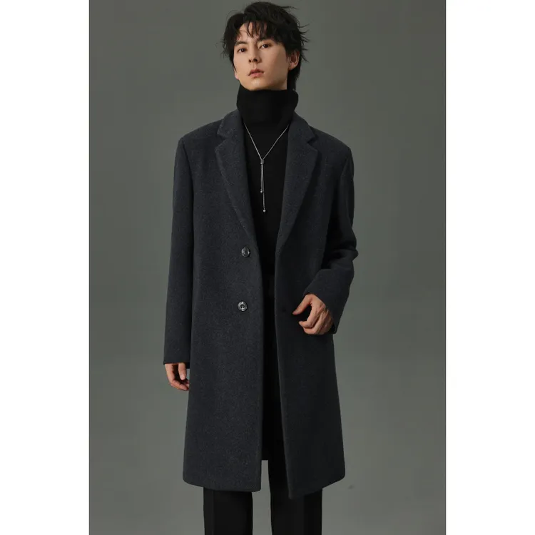 羊毛大衣多款式~任你挑选冬季男中长款羊毛大衣百搭时尚痞帅外套