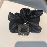 F637黑色方型闪闪泡菜款肠圈