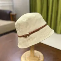 秋季女士渔夫帽秋冬休闲帽子遮阳帽盆帽时尚百搭小帽檐